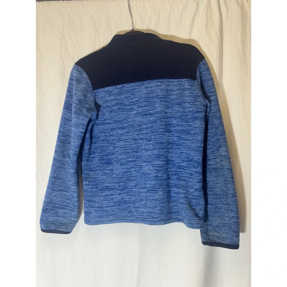 BOYS SIZE 6 JUMPING BEANS‎ NAVY BLUE FULL ZIP  FLEECE JACKET Q31